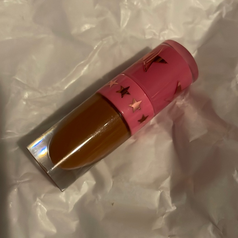jeffree star leo lipstick liquid velvet neutral brown tan velour nude vault mini - Picture 3 of 5